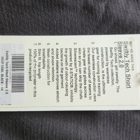 Lululemon Swiftly Tech 2.0 short sleeve - New - Picture 8 of 8